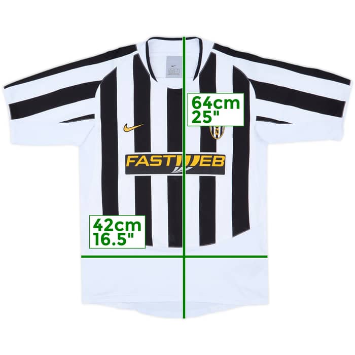 2003-04 Juventus Home Shirt - 6/10 - (XL.Boys)