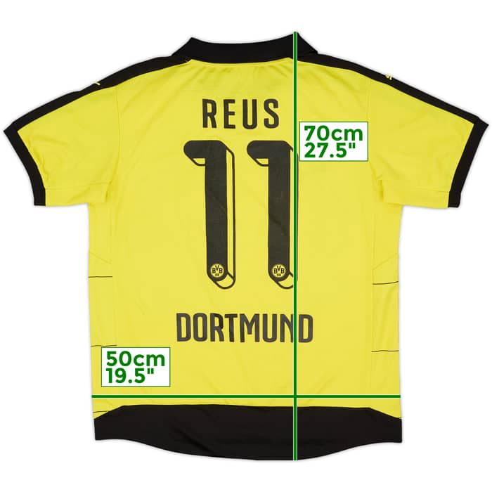 2015-16 Borussia Dortmund Home Shirt Reus #11 - 6/10 - (XL.Boys)
