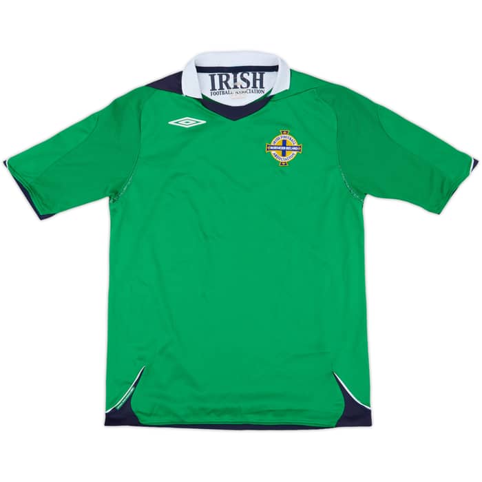 2006-08 Northern Ireland Home Shirt - 8/10 - (L.Boys)