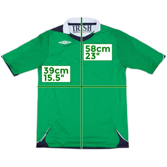 2006-08 Northern Ireland Home Shirt - 8/10 - (L.Boys)