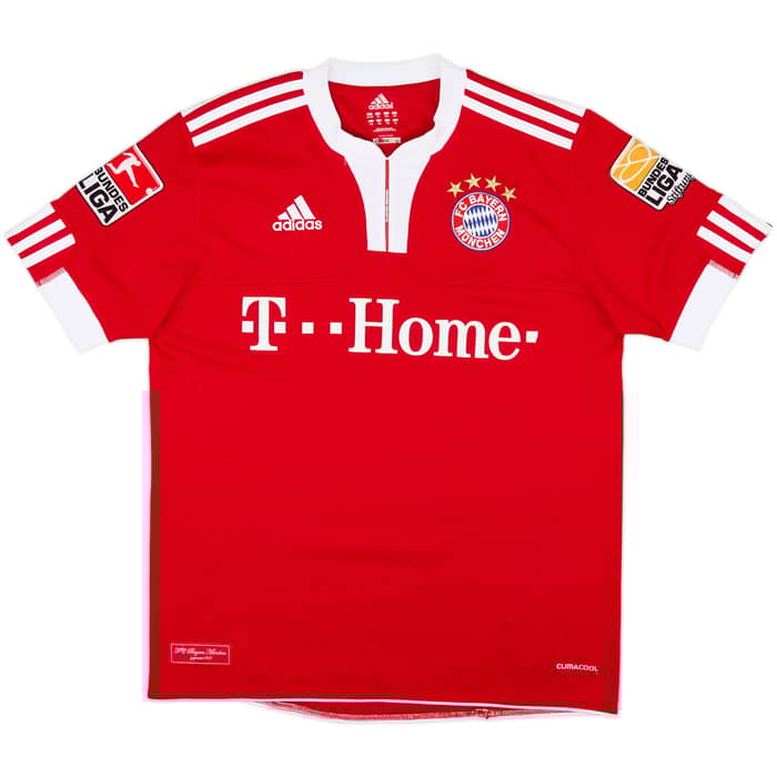 2009-10 Bayern Munich Home Shirt Robben #10 - 4/10 - (XL.Boys)
