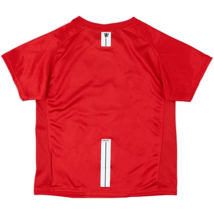 2008-09 Manchester United Home Shirt - 8/10 - (5-6 Years)