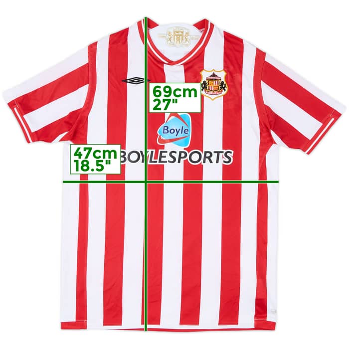 2009-10 Sunderland Home Shirt - 8/10 - (XL.Boys)
