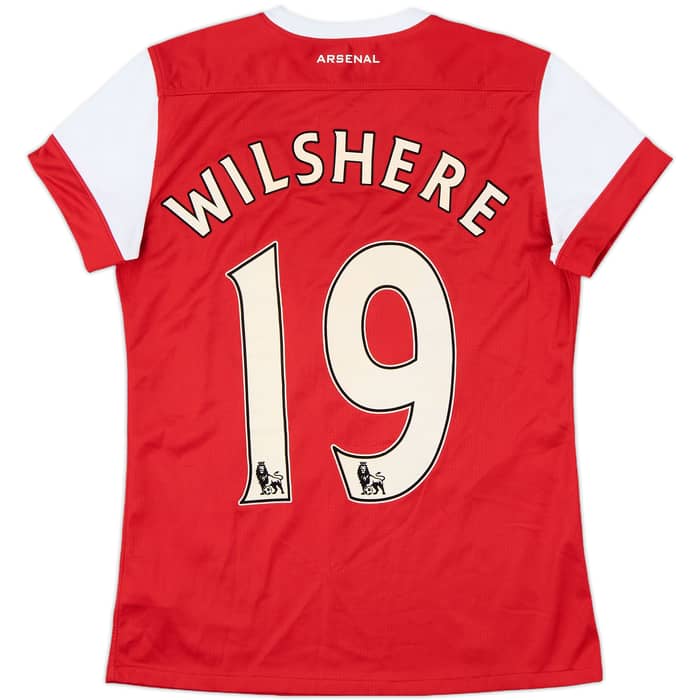 2010-11 Arsenal Home Shirt Wilshere #19 - 7/10 - (Women's S)