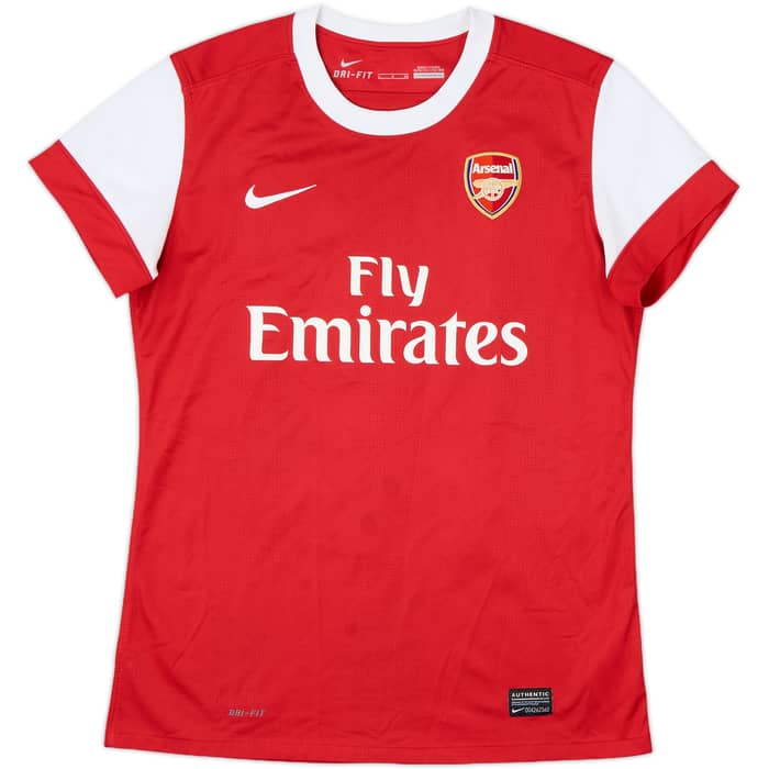 2010-11 Arsenal Home Shirt Wilshere #19 - 7/10 - (Women's S)