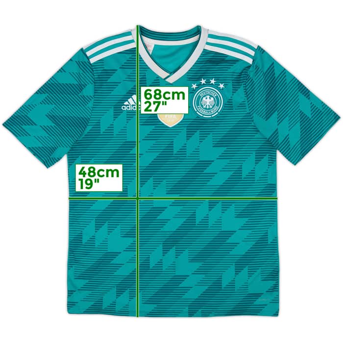 2018-19 Germany Away Shirt - 7/10 - (XL.Boys)