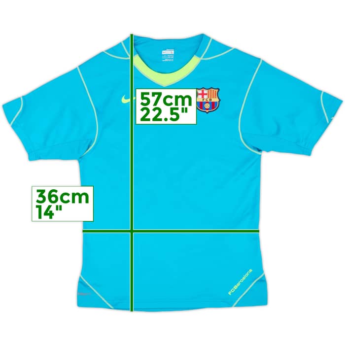 2007-08 Barcelona Nike Training Shirt - 7/10 - (L.Boys)
