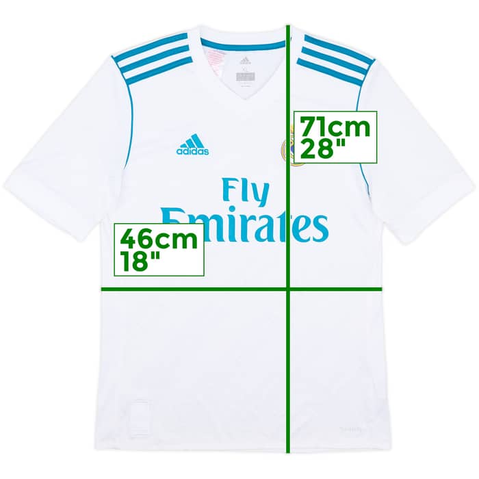 2017-18 Real Madrid Home Shirt - 7/10 - (XL.Boys)