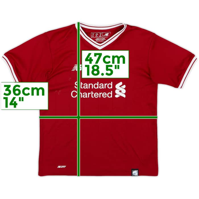 2017-18 Liverpool 125 Years Home Shirt - 6/10 - (4-5 Years)