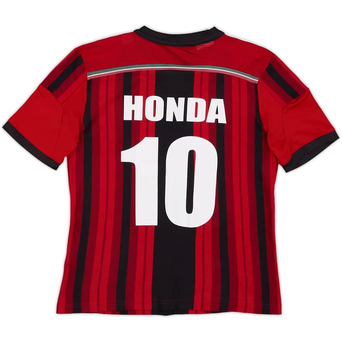 2014-15 AC Milan Home Shirt Honda #10 - 5/10 - (M.Boys)