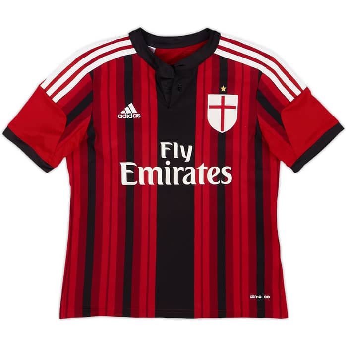 2014-15 AC Milan Home Shirt Honda #10 - 5/10 - (M.Boys)