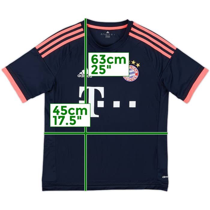 2015-16 Bayern Munich Away Shirt - 6/10 - (XL.Boys)