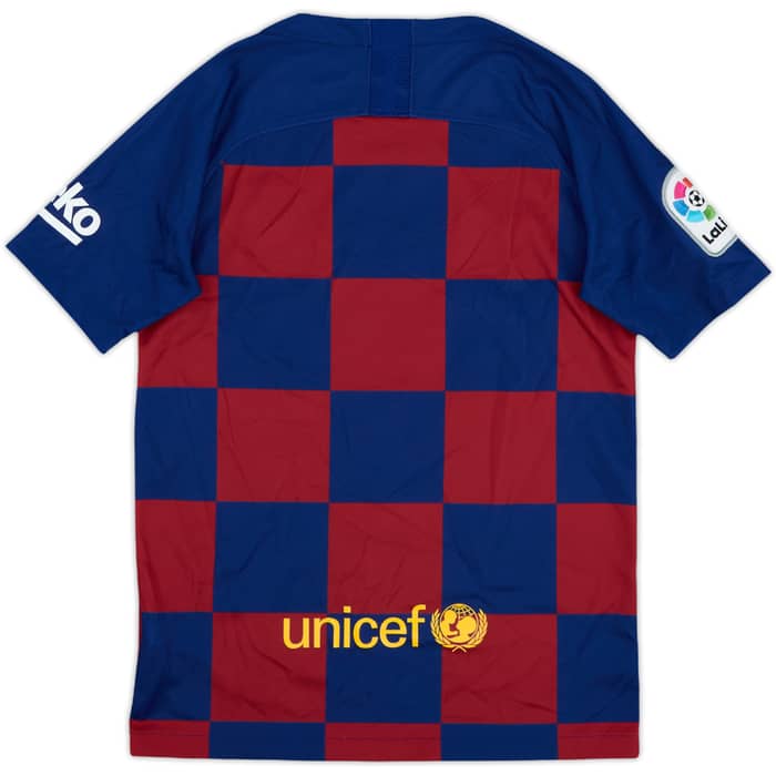 2019-20 Barcelona Home Shirt - 10/10 - (M.Boys)