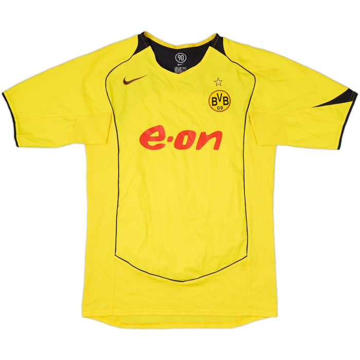 2004-05 Borussia Dortmund Home Shirt - 4/10 - (XL.Boys)
