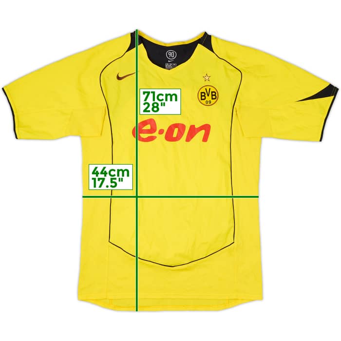 2004-05 Borussia Dortmund Home Shirt - 4/10 - (XL.Boys)