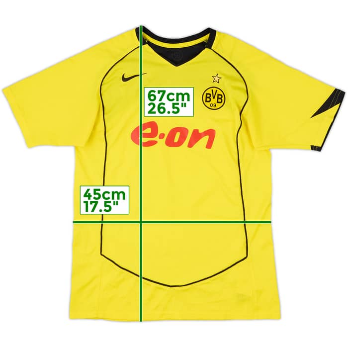 2004-05 Borussia Dortmund Home Shirt - 7/10 - (XL.Boys)