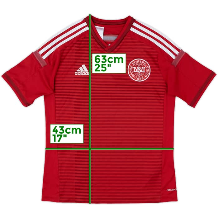 2014-15 Denmark Home Shirt - 8/10 - (L.Boys)
