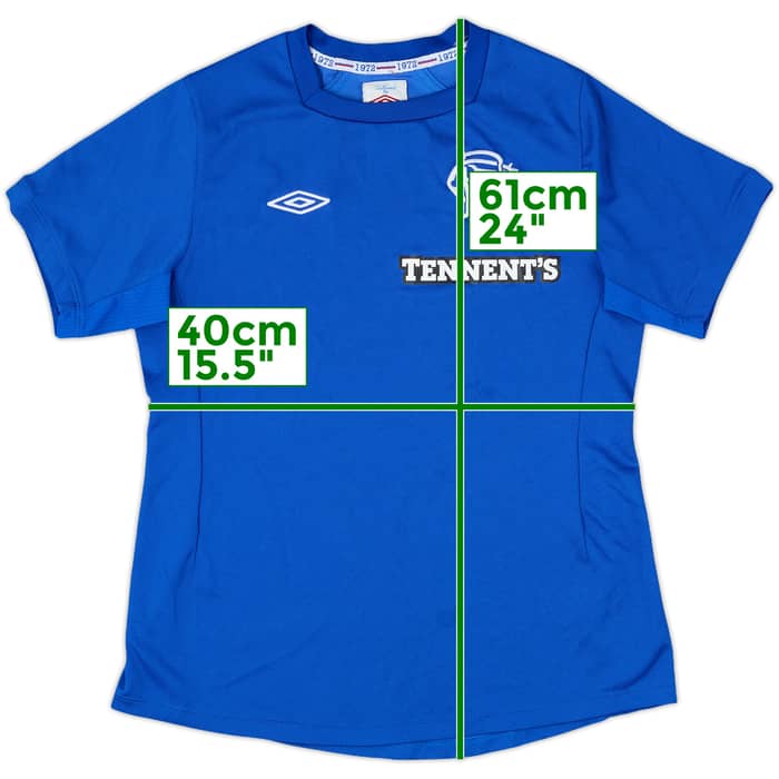 2012-13 Rangers Home Shirt - 7/10 - (Women's M)