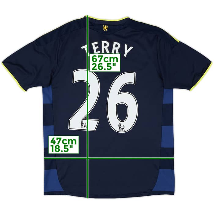 2009-10 Chelsea Away Shirt Terry #26 - 8/10 - (L.Boys)