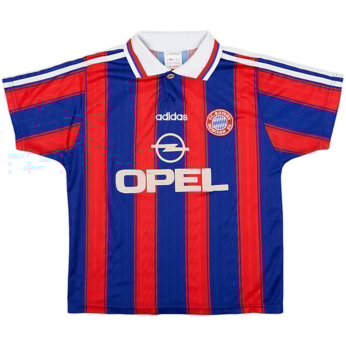 1995-97 Bayern Munich Home Shirt - 6/10 - (XS)