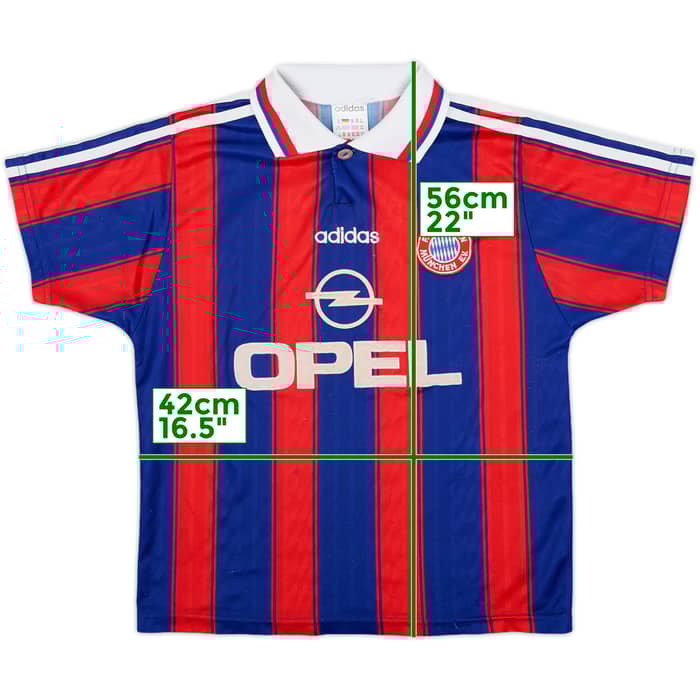 1995-97 Bayern Munich Home Shirt - 6/10 - (XS)