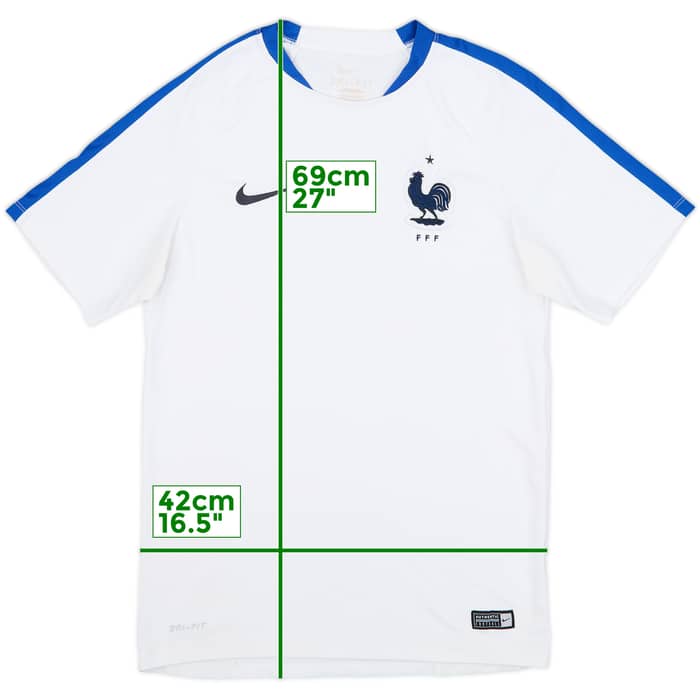 2016-17 France Nike Training Shirt - 6/10 - (S)