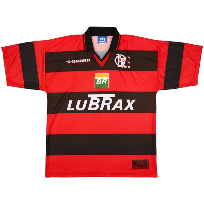1999 Flamengo Home Shirt #11 - 8/10 - (L)