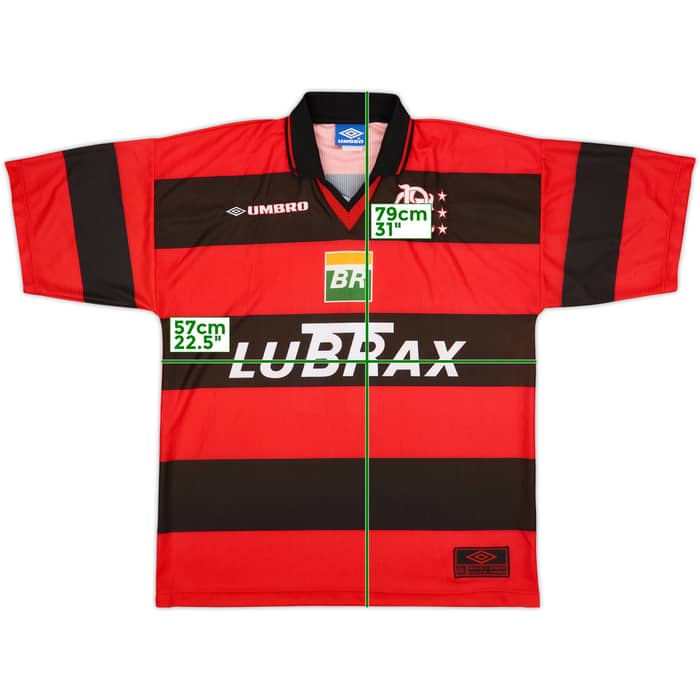 1999 Flamengo Home Shirt #11 - 8/10 - (L)