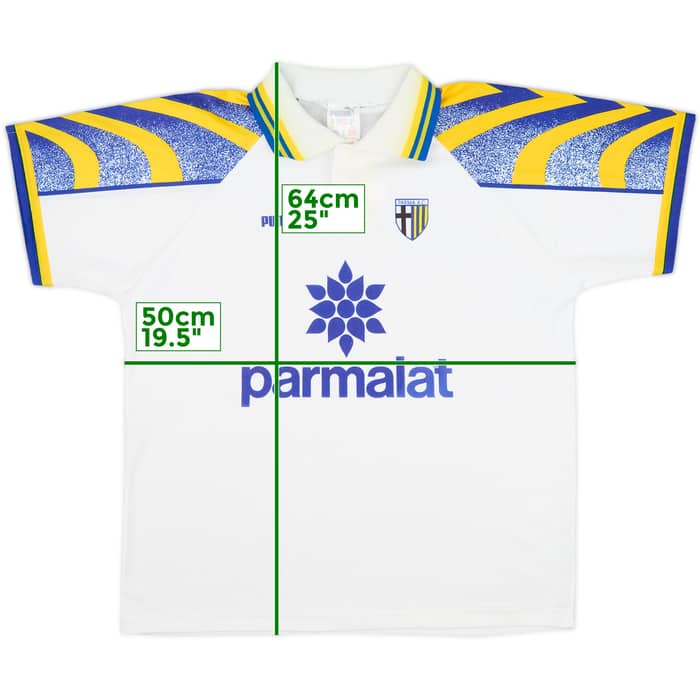 1995-97 Parma Basic Home Shirt - 5/10 - (XS)