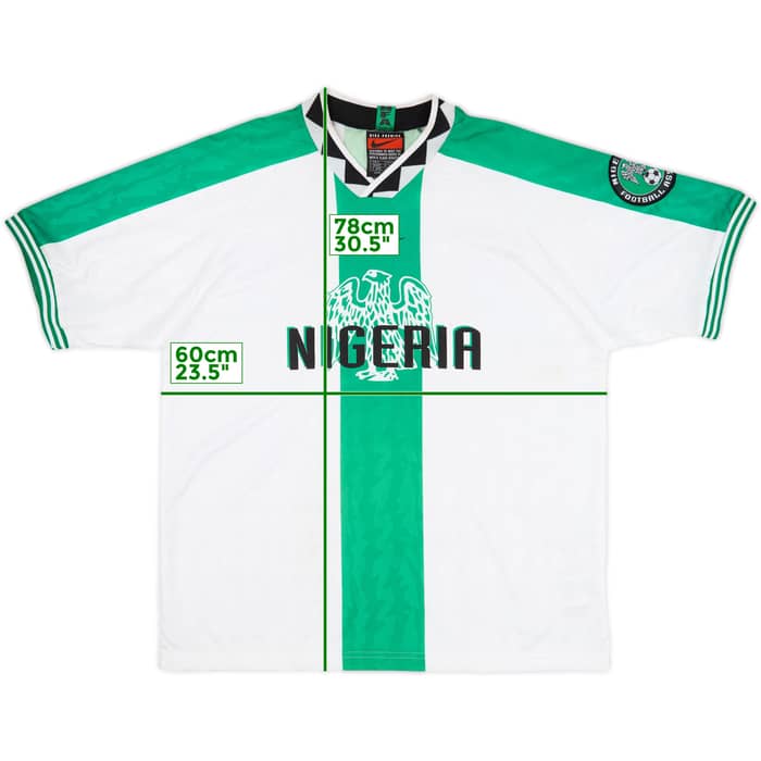 1996-98 Nigeria Away Shirt - 7/10 - (XL)