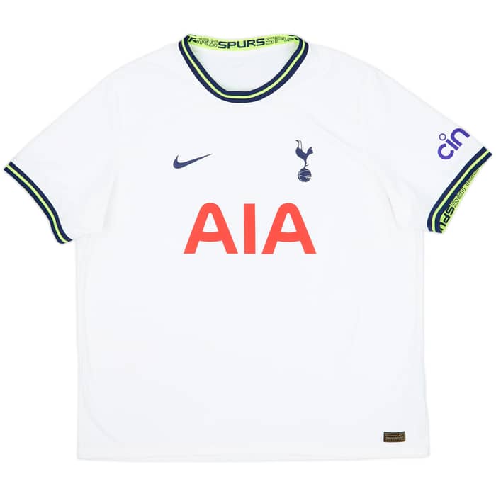 2022-23 Tottenham Authentic Home Shirt Kulusevski #21 - 8/10 - (XXL)