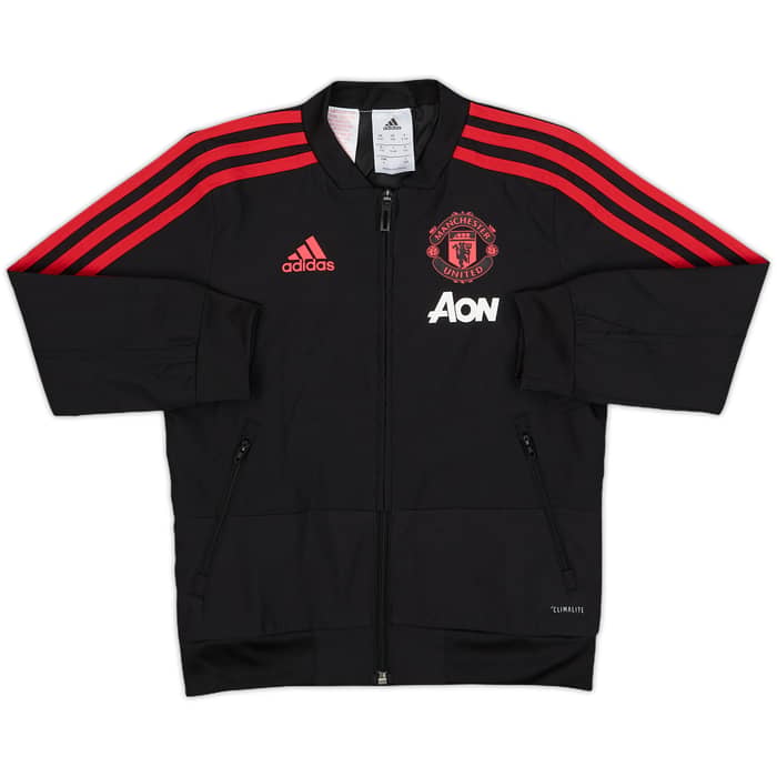 2018-19 Manchester United adidas Track Jacket - 8/10 - (5-6 Years)