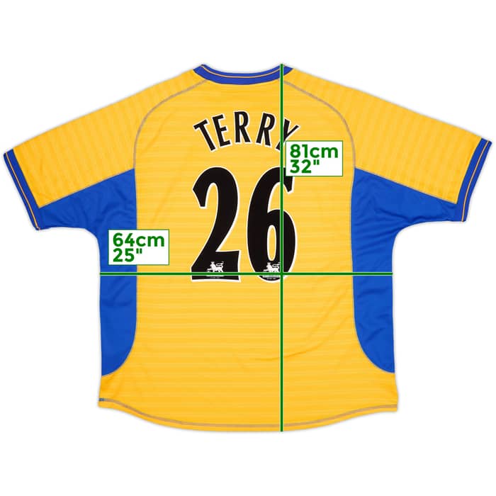 2000-01 Chelsea Away Shirt Terry #26 - 9/10 - (XXL)