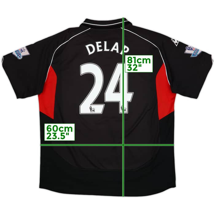 2009-10 Stoke City Away Shirt Delap #24 - 6/10 - (XXL)