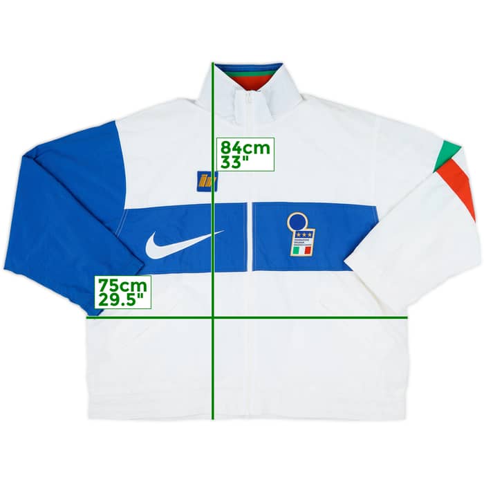 1996-97 Italy Nike Track Jacket - 8/10 - (XL)