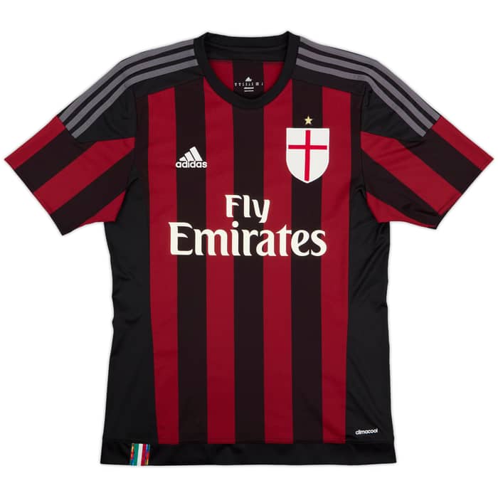 2015-16 AC Milan Home Shirt - 10/10 - (M)