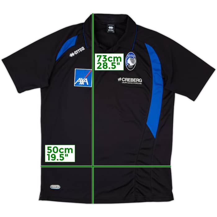 2009-10 Atalanta Errea Polo Shirt #35 - 6/10 - (XL)