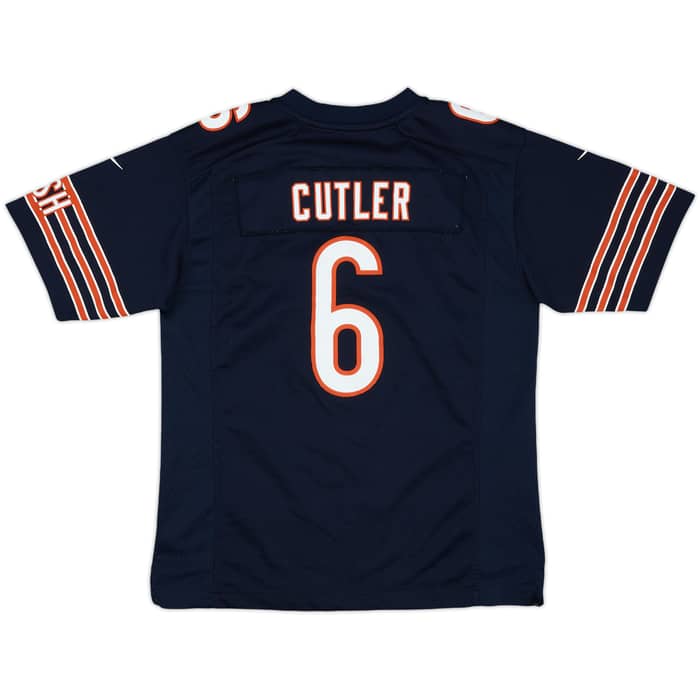 2012-16 Chicago Bears Cutler #6 Nike Game Home Jersey - 7/10 - (L.Boys)