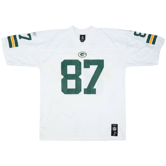 2008-11 Green Bay Packers Nelson #87 Reebok Replica Away Jersey - 6/10 - (XL)