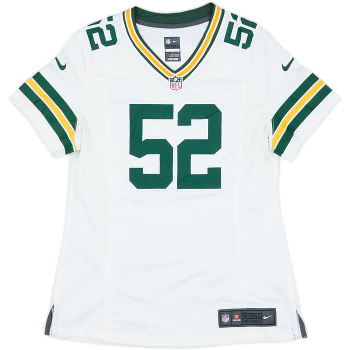 2012-18 Green Bay Packers Matthews #52 Nike Game Away Jersey - 8/10 - (M)
