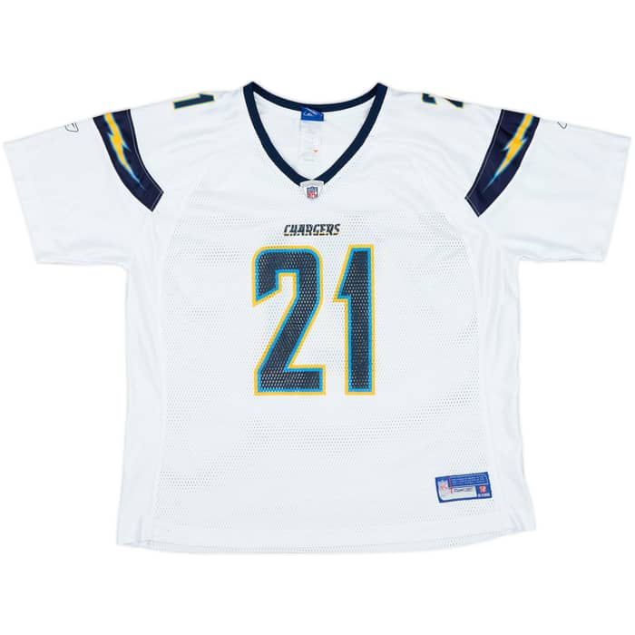 2007 San Diego Chargers Tomlinson #21 Reebok On Field Away Jersey Womens - 6/10 - (XXL)