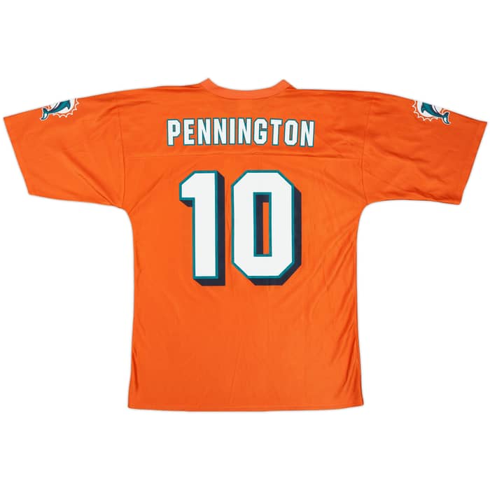 2008-10 Miami Dolphins Pennington #10 NFL Replica Alternate Jersey - 8/10 - (L)