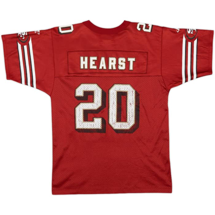 1997-99 San Francisco 49ers Hearst #20 Logo Athletic Home Jersey - 6/10 - (M.Boys)
