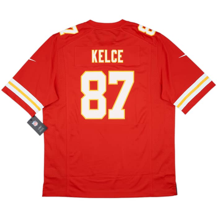 2013-24 Kansas City Chiefs Kelce #87 Nike Game Home Jersey (XL)