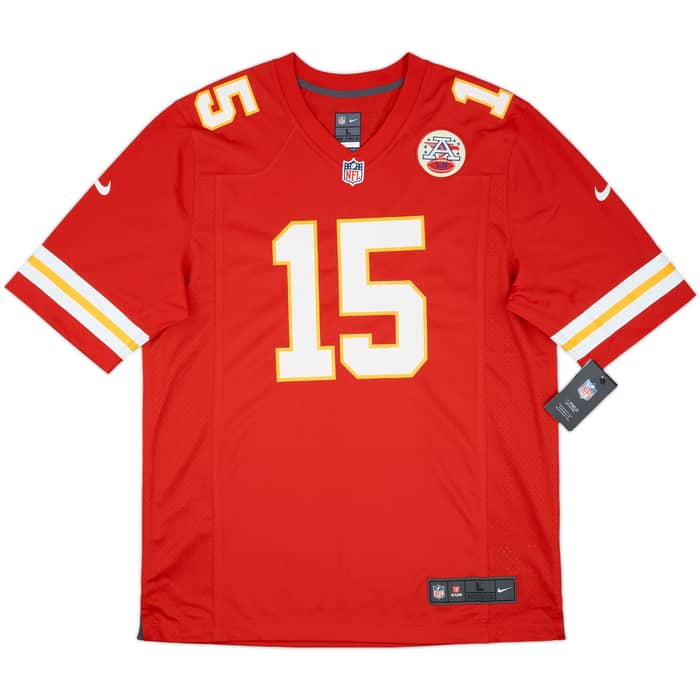 2017-24 Kansas City Chiefs Mahomes #15 Nike Game Home Jersey (L)