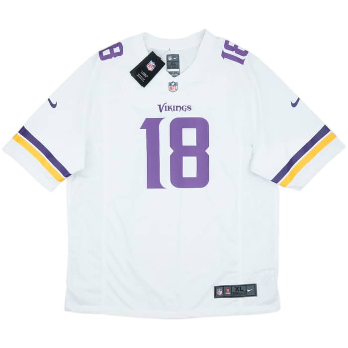2020-24 Minnesota Vikings Jefferson #18 Nike Game Away Jersey (XL)