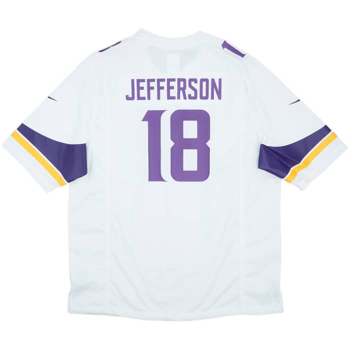 2020-24 Minnesota Vikings Jefferson #18 Nike Game Away Jersey (XL)