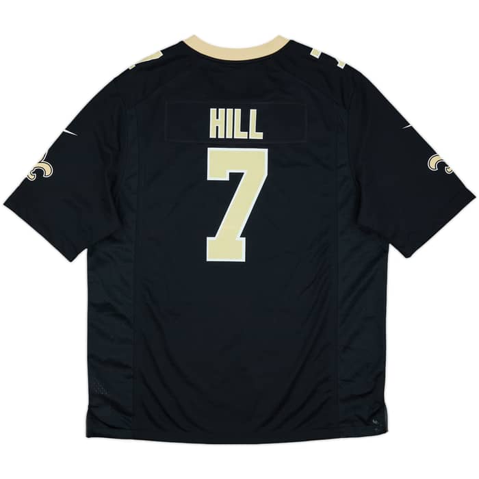 2017-24 New Orleans Saints Hill #7 Nike Game Home Jersey (XL)