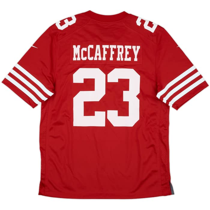 2022-24 San Francisco 49ers McCaffrey #23 Nike Game Home Jersey (M)