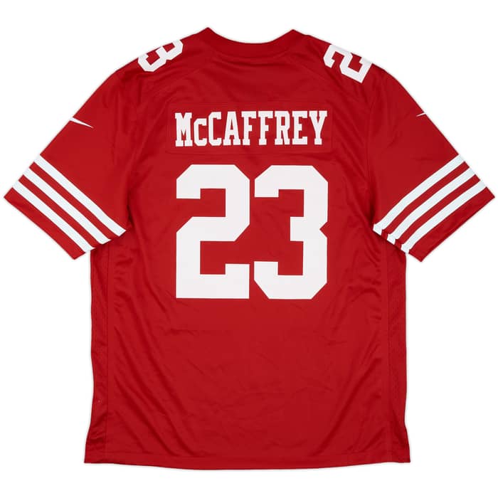 2022-24 San Francisco 49ers McCaffrey #23 Nike Game Home Jersey (L)